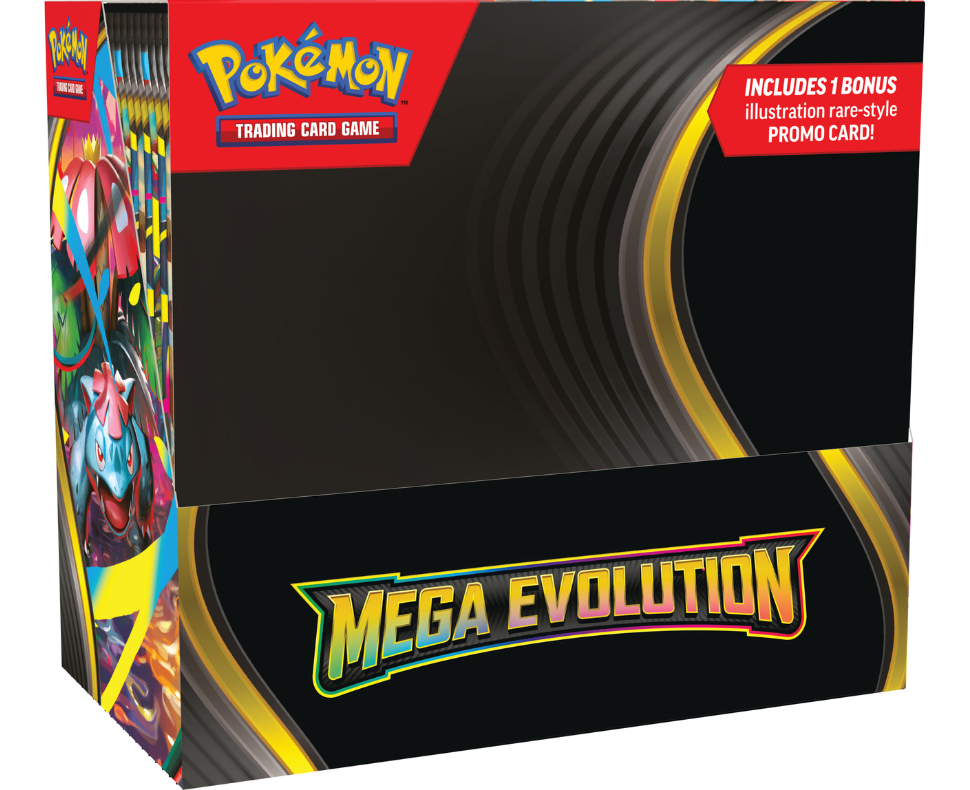 Mega Evolution Base Set Enhanced Booster Box (Includes Box Topper)