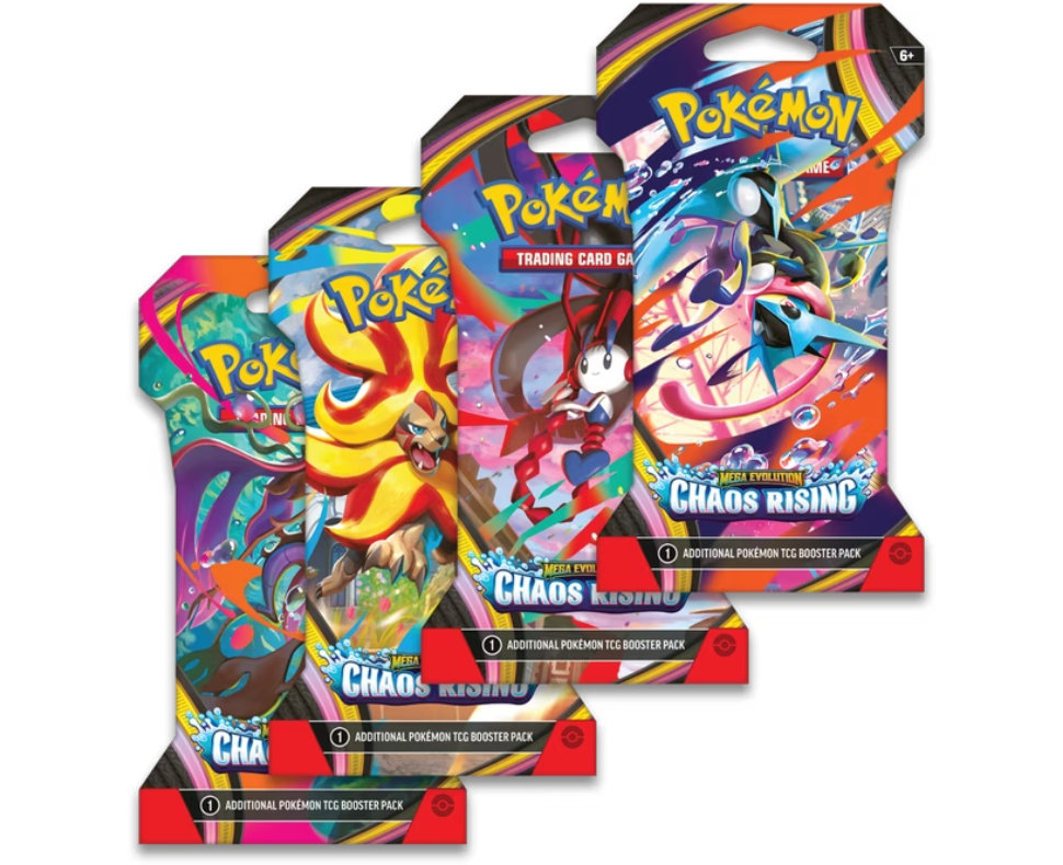 Mega Evolution Chaos Rising Sleeved Booster Pack