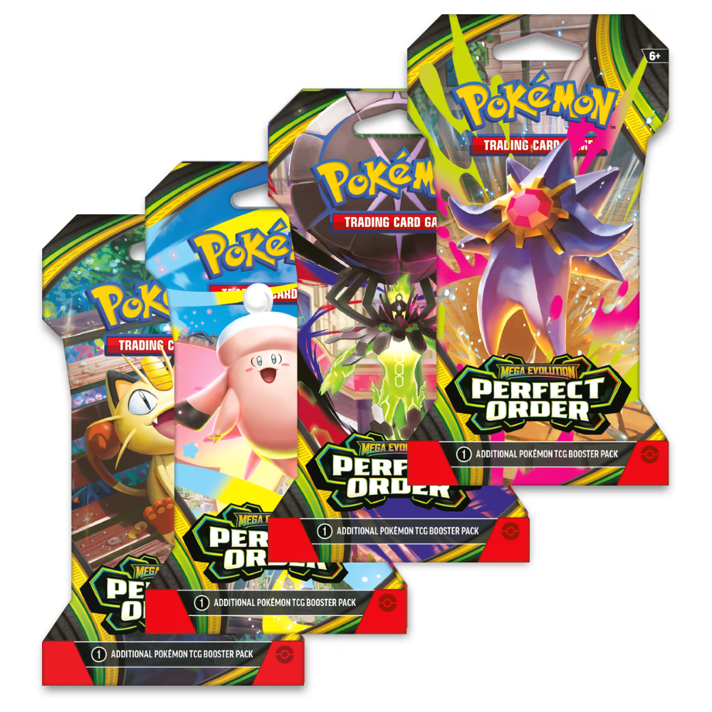 Mega Evolution Perfect Order Sleeved Booster Pack
