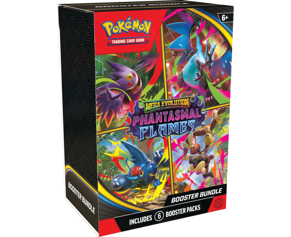 Mega Evolution Phantasmal Flames Booster Bundle
