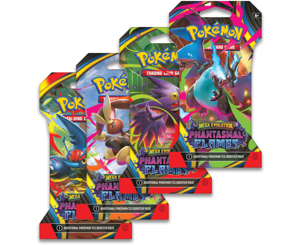 Mega Evolution Phantasmal Flames Sleeved Booster Pack