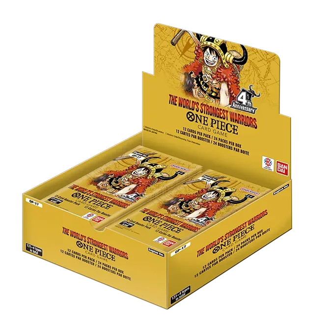 One Piece OP-17 The World's Strongest Warriors Booster Box