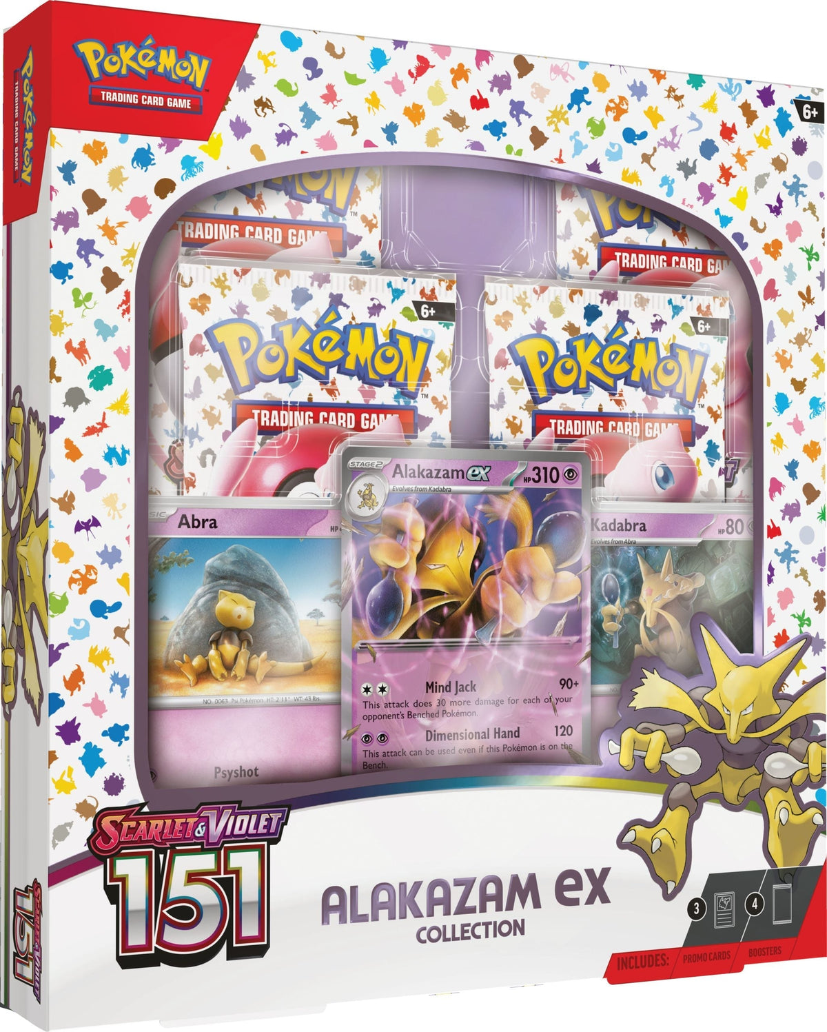 Scarlet & Violet 151 Alakazam ex Collection Box