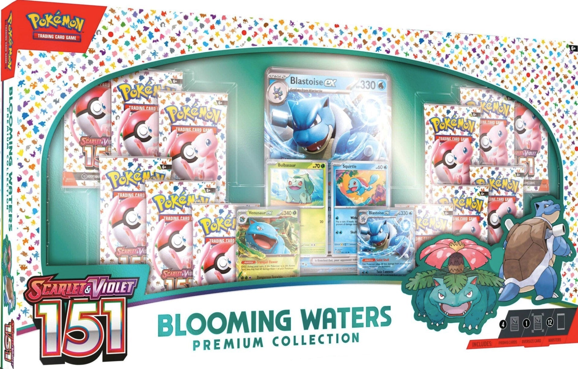 Scarlet & Violet 151 Blooming Waters Premium Collection