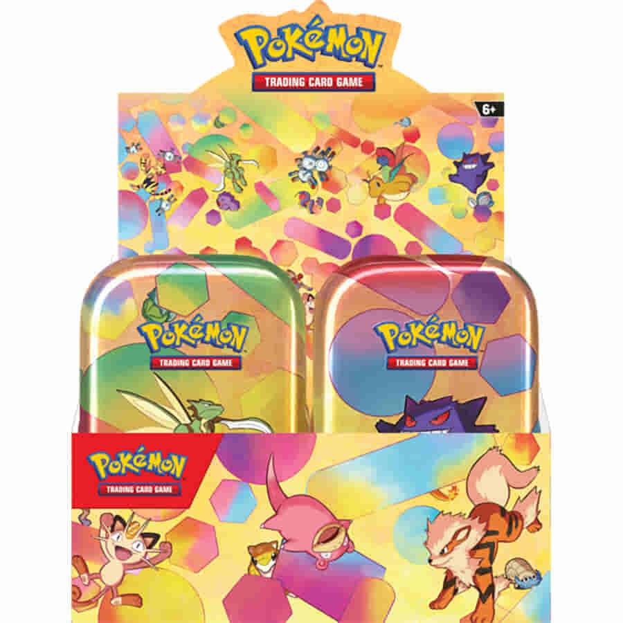 Scarlet & Violet 151 Mini Tins Display