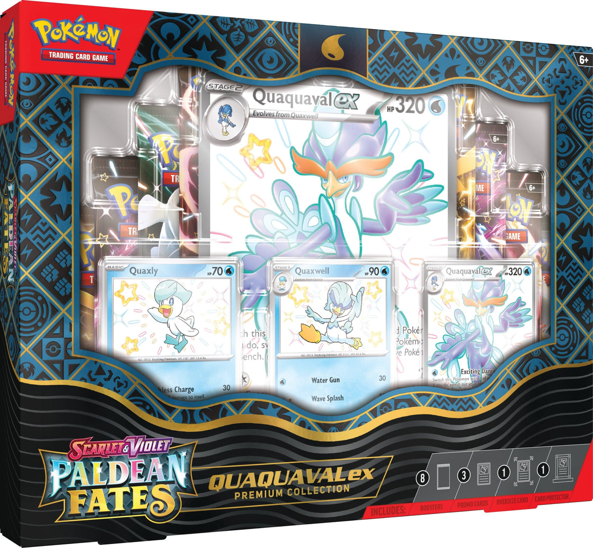 Scarlet & Violet Paldean Fates Premium Collection (Quaquaval ex)