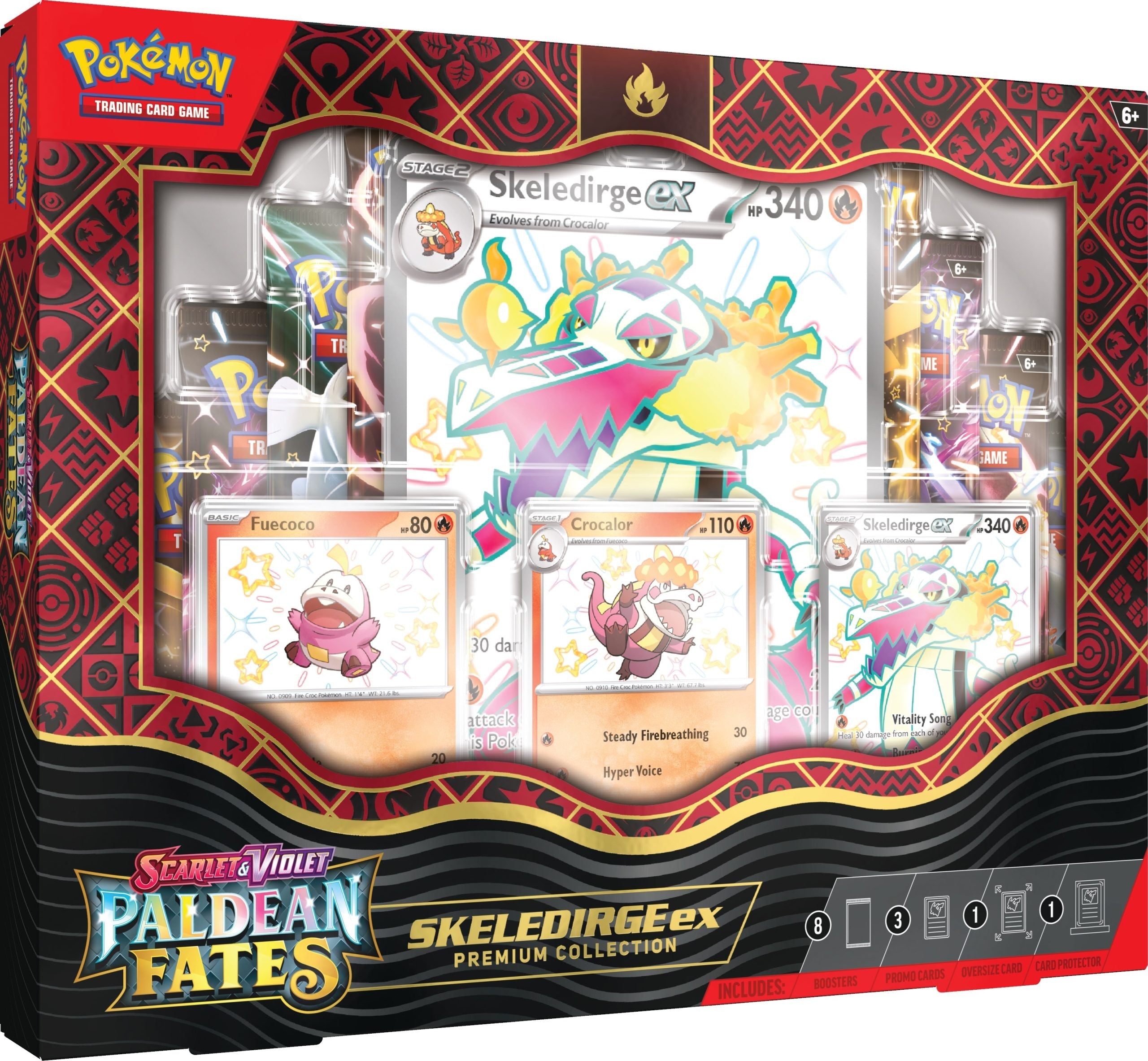 Scarlet & Violet Paldean Fates Premium Collection (Skeledirge ex)