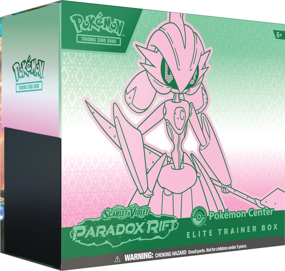 Scarlet & Violet Paradox Rift Elite Trainer Box Iron Valiant (Pokémon Center Exclusive)