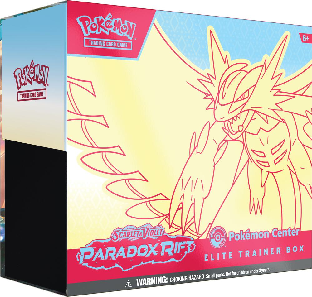 Scarlet & Violet Paradox Rift Elite Trainer Box Roaring Moon (Pokémon Center Exclusive)